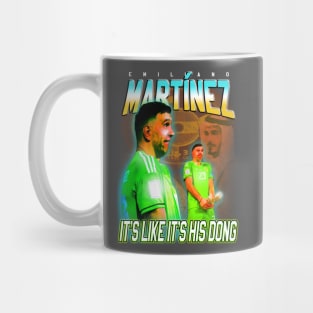 Emiliano Martinez World Cup Final Argentina National Football Team Mug